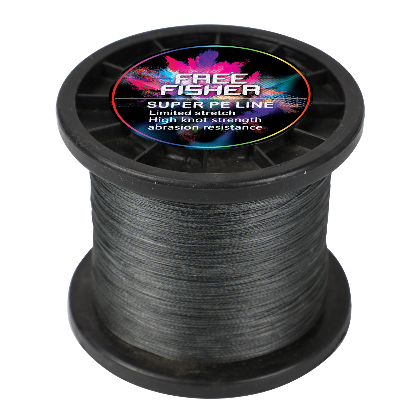 FREE FISHER Fishing Braided Line 1000m 4 Strands Multifilament 100% PE Wire 10LB-100LB 0.1-0.55MM for Saltwater/Freshwater