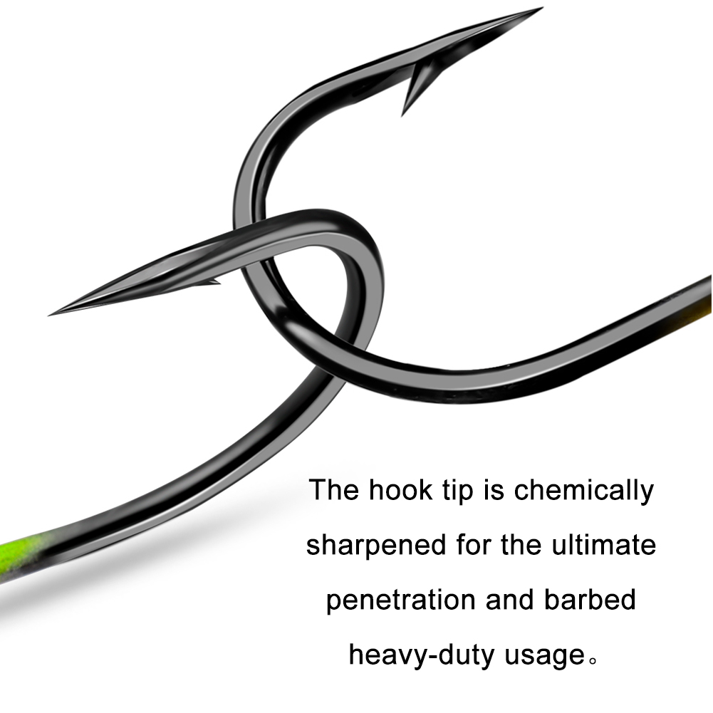 FREE FISHER 10pcs Fishing Lead Head Hooks Set 7.5g 10.5g 15g Spinnerbaits Fishhooks with Metal Sequins Lead Jigs for Saltwater/Freshwater