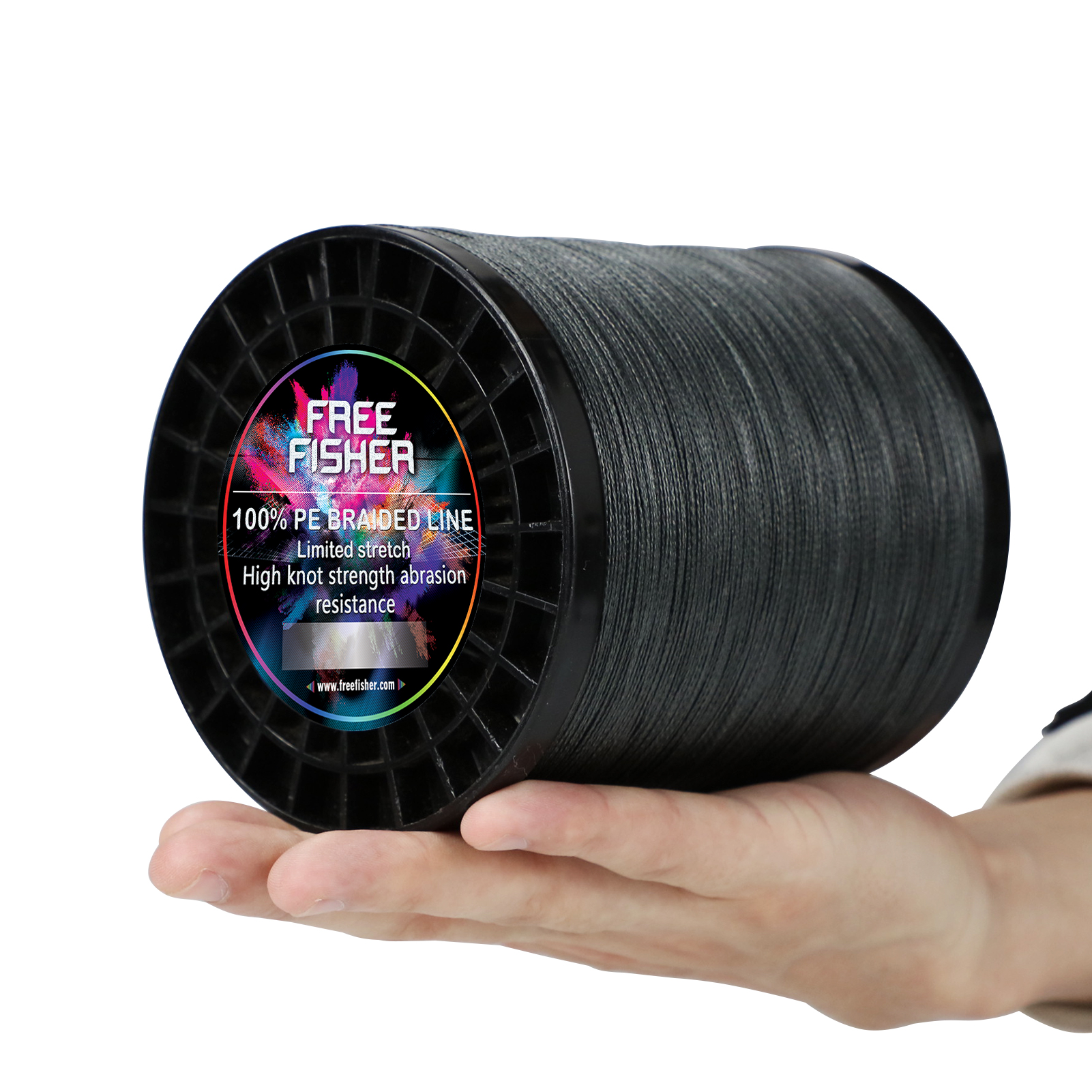 FREE FISHER Fishing Braided Line 2000m 4 Strands Multifilament 100% PE Kite Wire 10LB-100LB 0.1-0.55MM for Sea Fishing