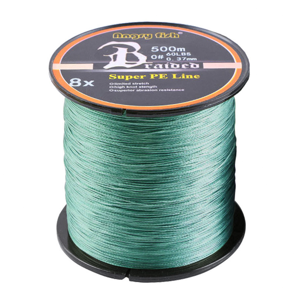 FREE FISHER 8 Strands 500M Braided Fishing Line 12-80LB PE Line Multifilament Saltwater Freshwater Smooth Floating Strong Braid Fish Wire