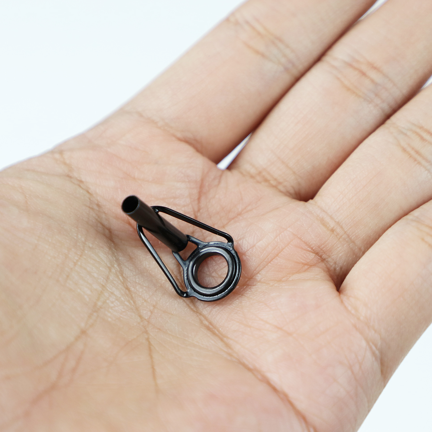 FREE FISHER Fishing Rod Guides Ring 30pcs/Box Stainless Steel Wear Resistant Ceramic Guide Ring Rod Repair Replacement Kit Top Tips 18mm~46mm