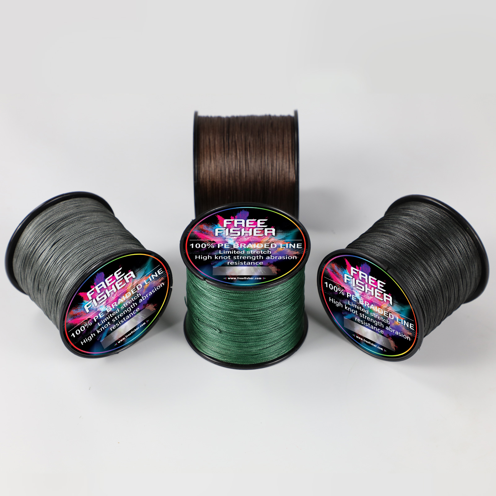 FREE FISHER Super Fishing Braided Line 300m 8 Strands Multifilament PE Braid Wire 10-200LB 0.1-0.8MM Carp Fishing