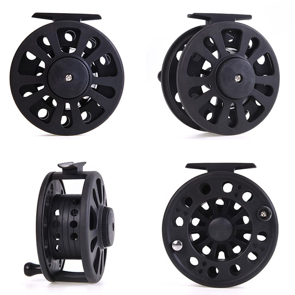 FREE FISHER Fly Fishing Reel 5/6 7/8 8/9 Large Arbor ABS Left/Right Hand Interchangeable Former Adjustable Drag Ice Fishing Flies Wheels