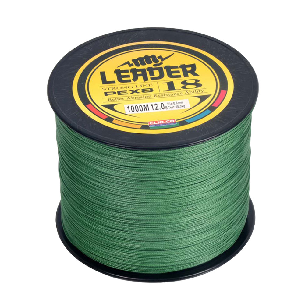 FREE FISHER 1000M PE Braided Line 8 Strands Fishing Line Multifilament Carp Fishing Lines Kite Wire 1093 Yards for Saltwater/Freshwater