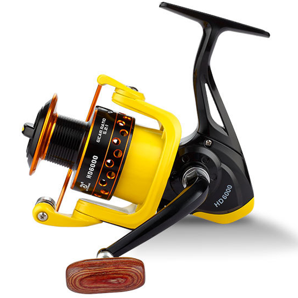 Fishing Spinning Reel HD2000-3000 Left/Right Changed Metal Crank Handl