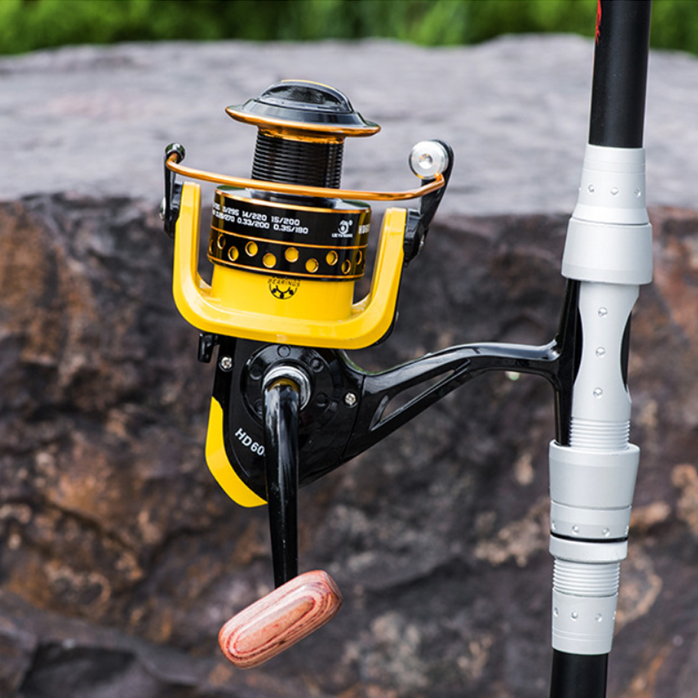 Fishing Spinning Reel HD2000-3000 Left/Right Changed Metal Crank Handl