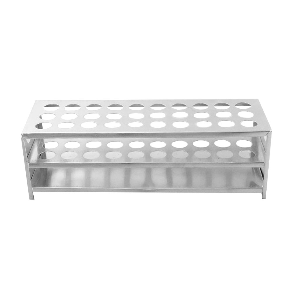 ADAMAS BETA Laboratory Aluminum Test Tube Rack Multifunctional Test Tube Holder 24-40 Well Hole Diameter 15.5-32mm Test Tube Stander