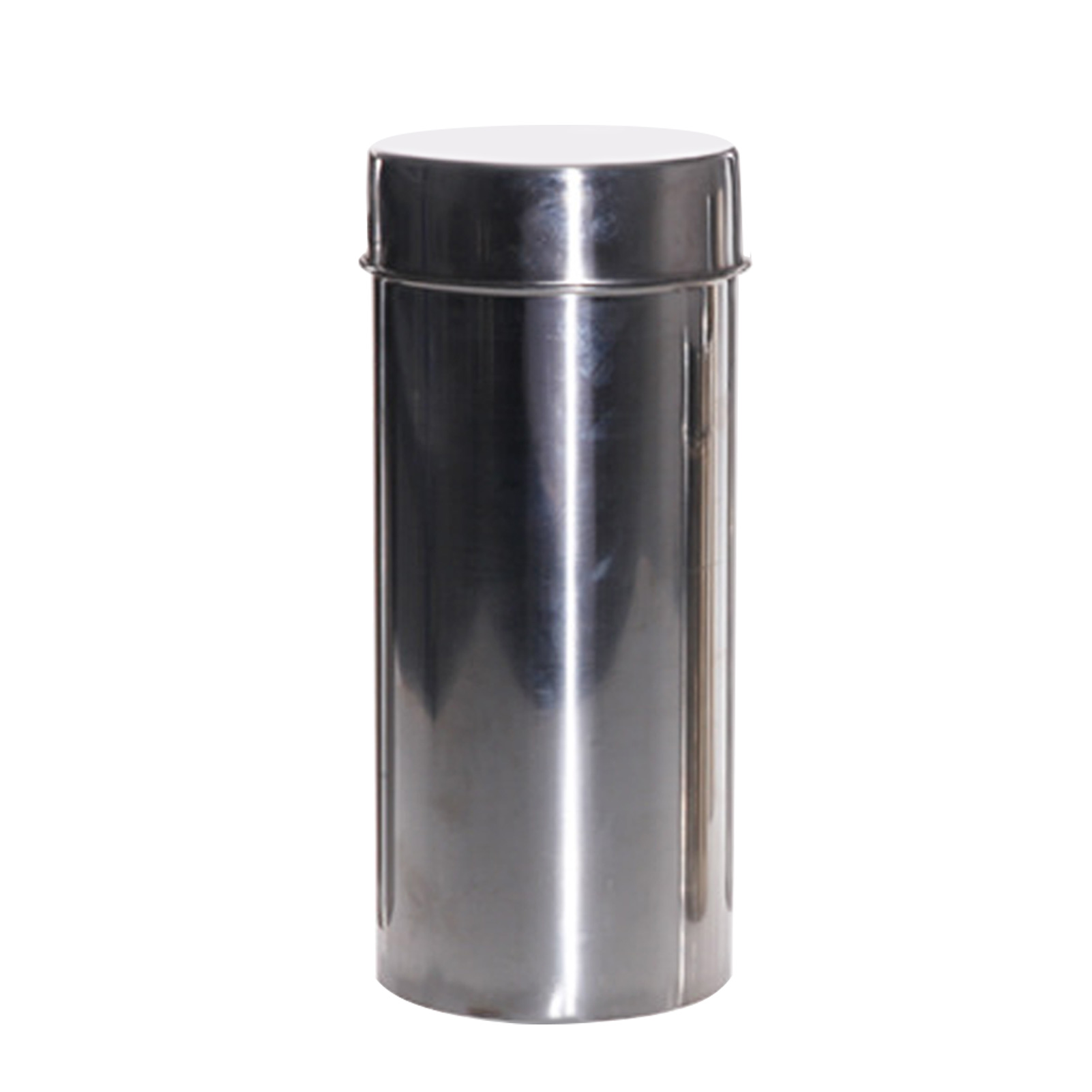 ADAMAS BETA 1pcs Lab Stainless Steel Sterilization Cartridge Reusable Straw Tube Laboratory Petri Dish Disinfection Bucket 90x200mm 106x250mm