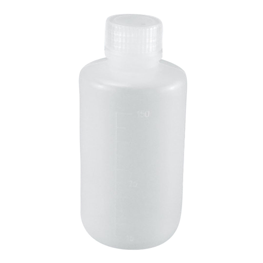 ADAMAS-BETA 5pcs Narrow Mouth Bottle Covered Laboratory Reagent Storage Bottle PP/PE/LDPE Plastic Volumetric Flask 150ML-1000ML