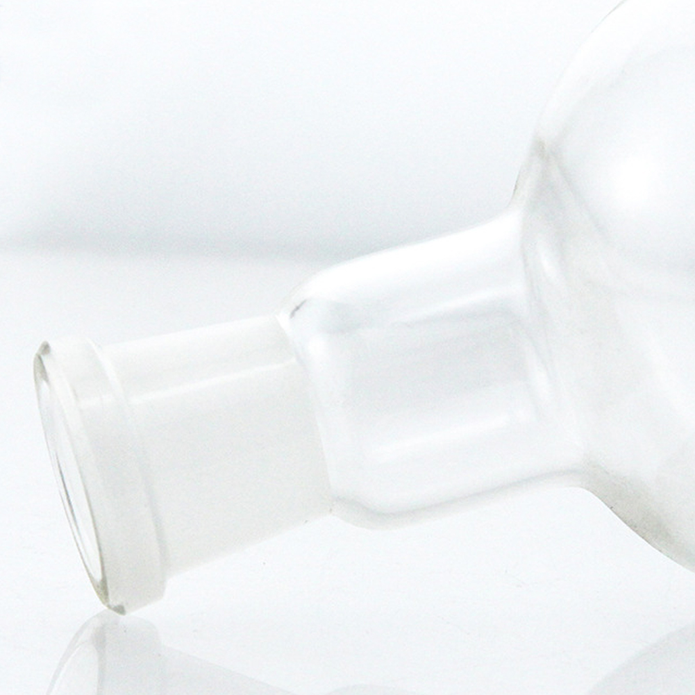 ADAMAS-BETA Lab Single Flat Bottomed Flask Laboratory Glass Ball Bottle 150cm 19# Grinded Mouth Reagent Storage Receiving Bottle