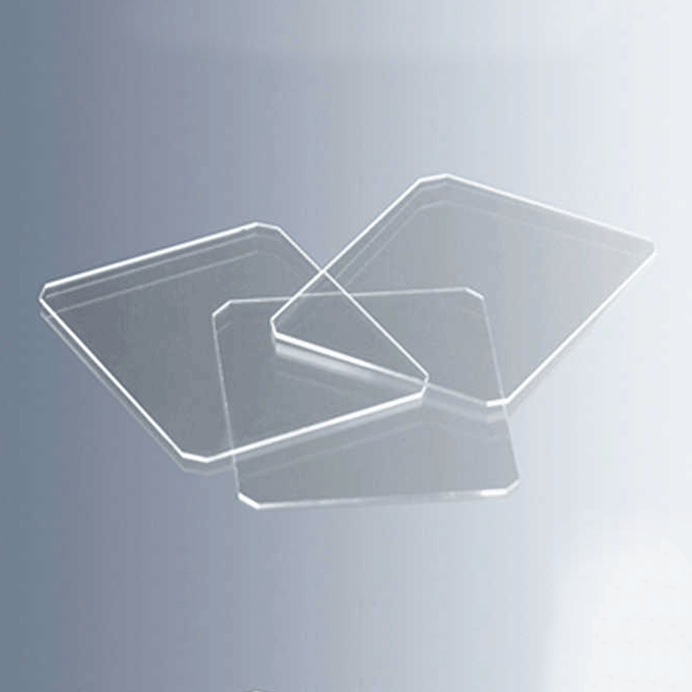 ADAMAS BETA 10pcs Lab Borosilicate Glass Haemacytometer Cover Glasses 