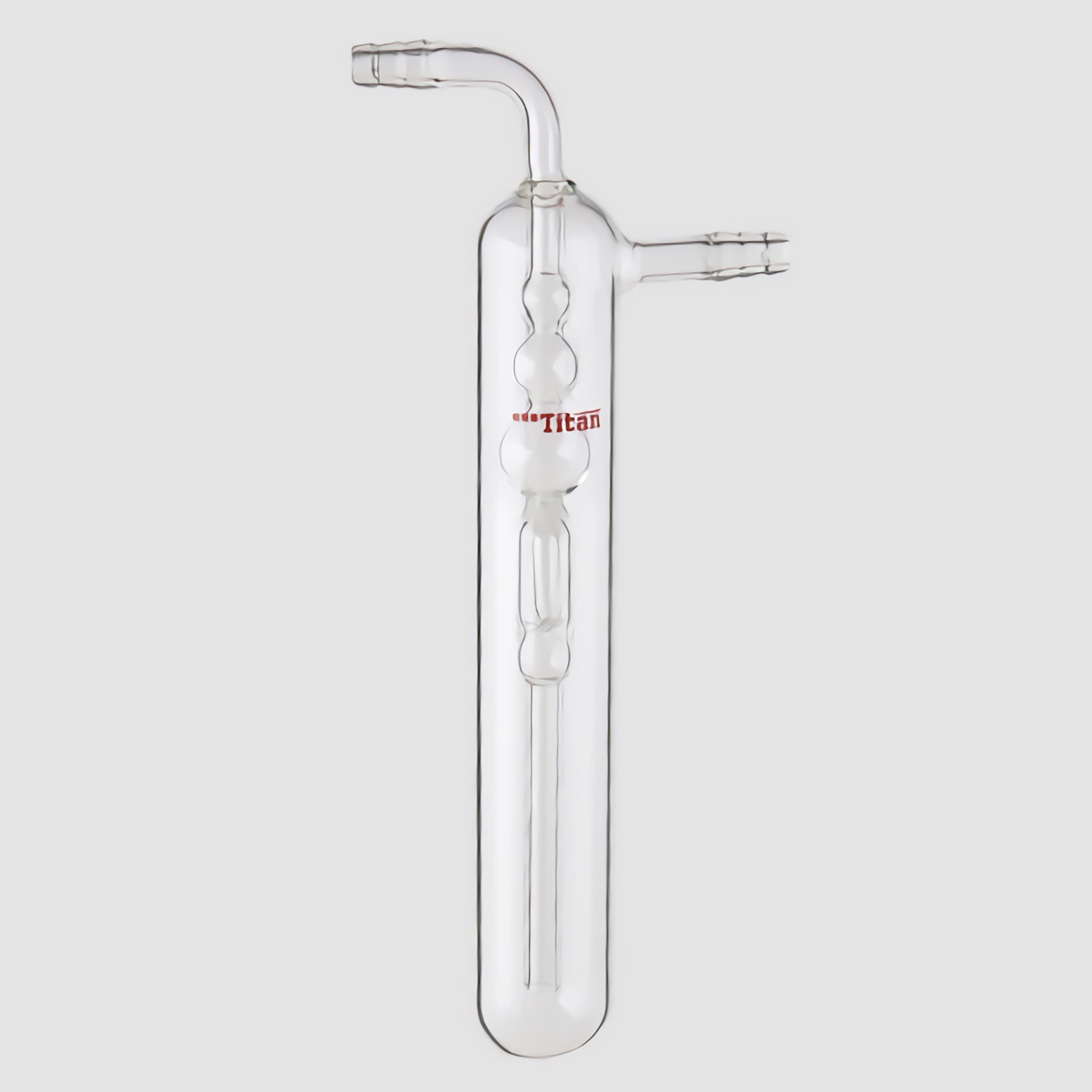 Adamas-Beta High Borosilicate Glass Gas Bubbler Mineral Oil Anti-Suckb