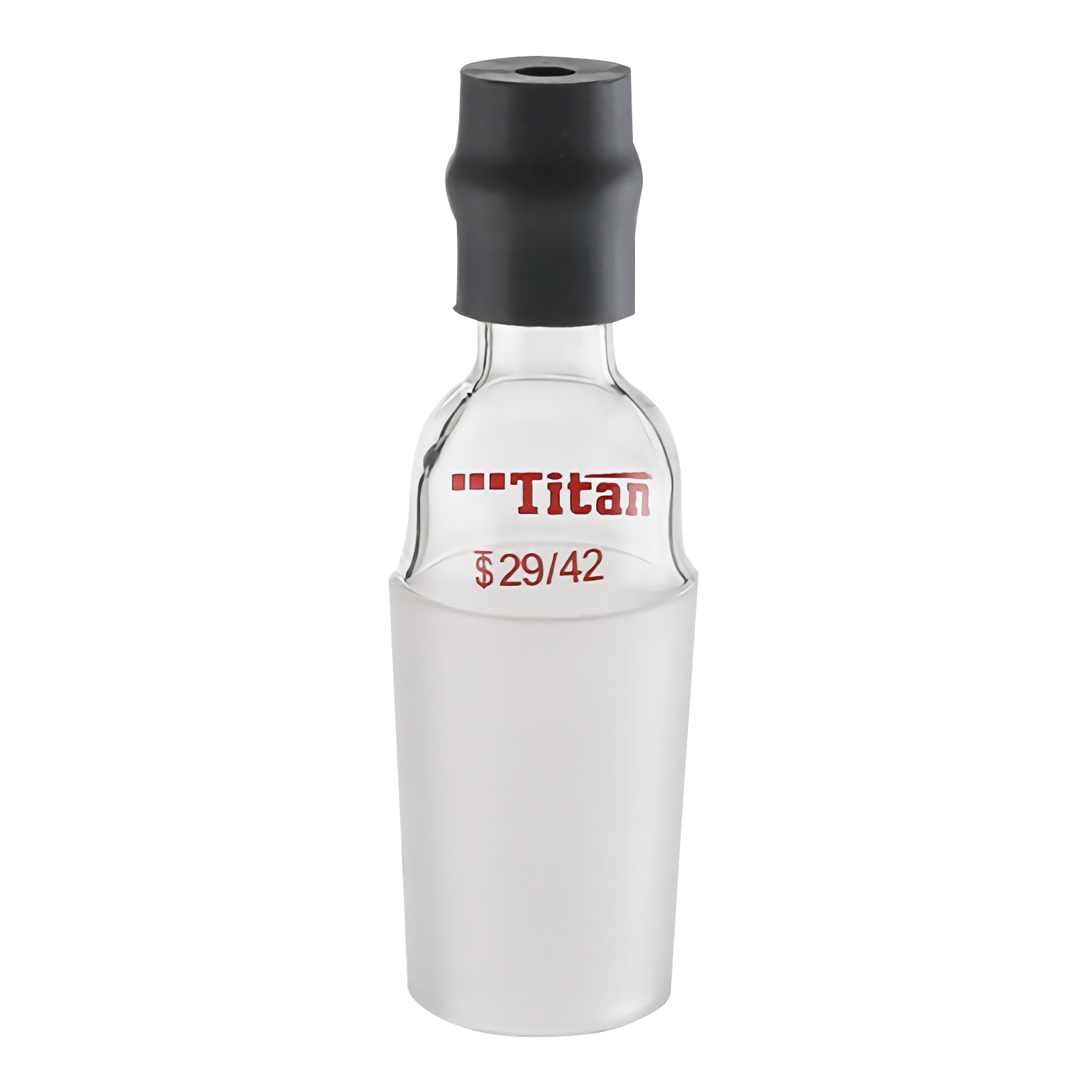 ADAMAS BETA Thermometer Connector with Rubber Sleeve Grinding Mouth 19