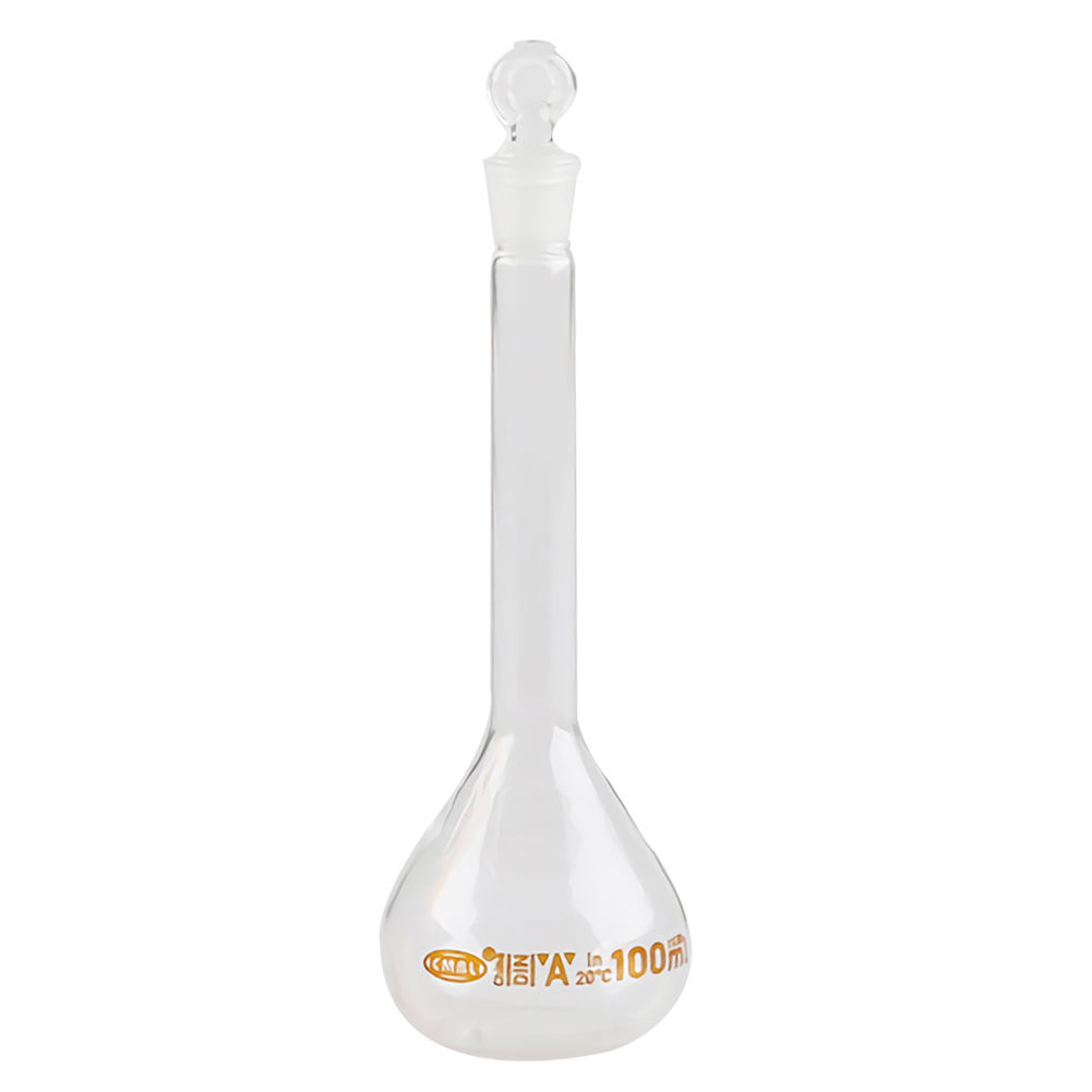 ADAMAS BETA Wholesale 10pcs/Box Class A Volumetric Flask with Glass Stopper 5ml 10ml 20ml 25ml 50ml 100ml Laboratory Glass Bottles