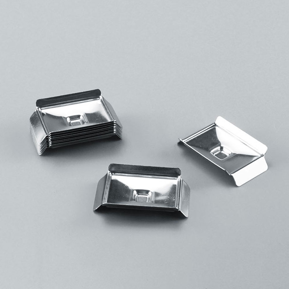 ADAMAS BETA 10pcs Reusable Embedded Box Frame Stainless Steel Bottom Formwork Paraffin Section Film/Tissue Sample Bottom Mold Biological Experiment