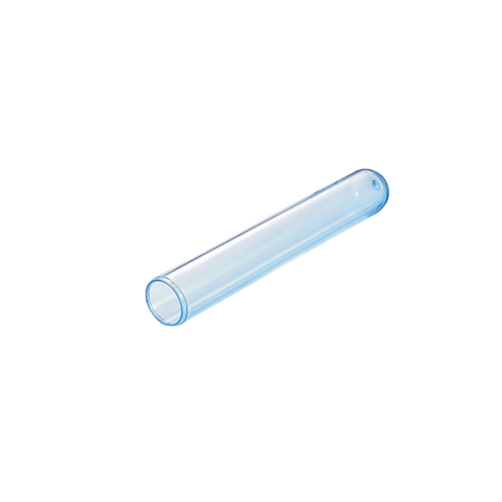 ADAMAS BETA Wholesale PS Round Bottom Plastic Test Tube Transparent Flat Mouth Scaleless Laboratory Conventional Plastic Test Tubes 60-100mm