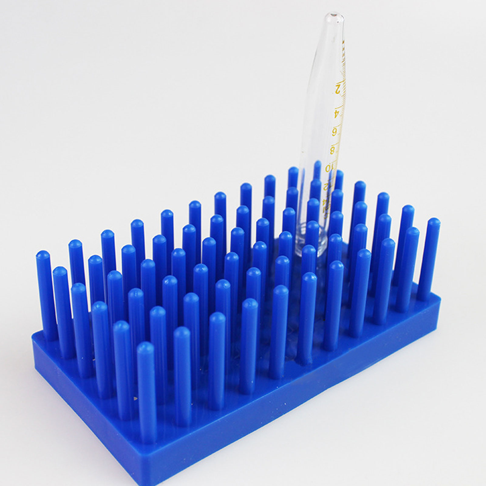 ADAMAS BETA Lab PP Test Tube Rack Plastic 6x11,6x17 Columns Multi-Purpose Laboratory Centrifuge Tube Storage/Drying Holder