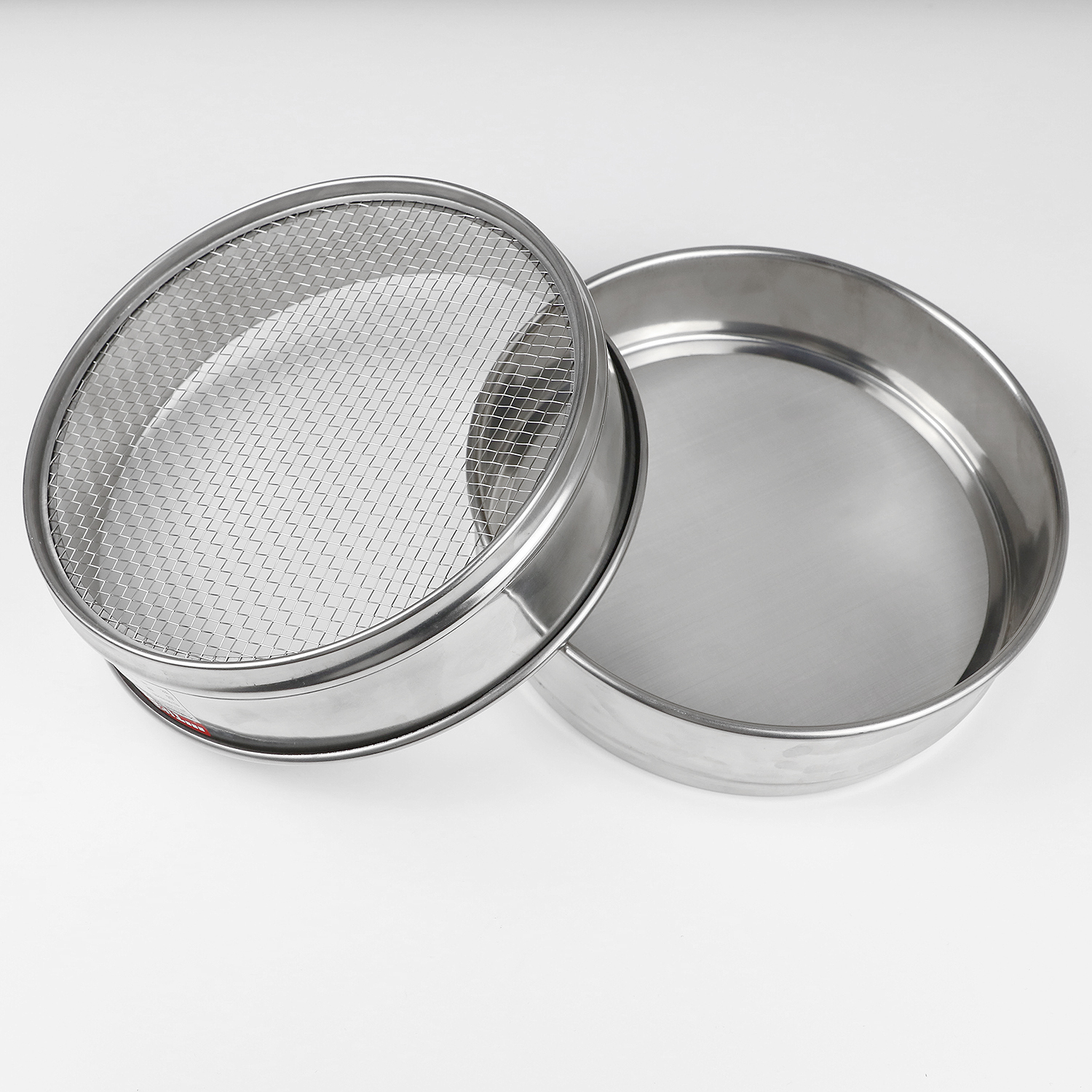 ADAMAS-BETA Laboratory Stainless Steel Mesh Screen Filter Lab Sieve 20cm*4.5cm 5-2800 Mesh for Seeds Hierarchical Filtering