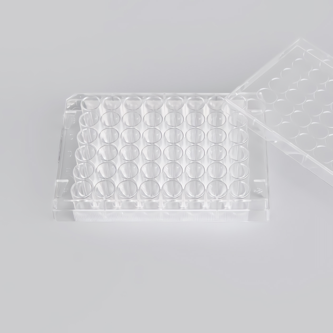 ADAMAS-BETA Cell Culture Plate 6-96 Well Flat Bottom TC Sterile Transparent Laboratory Microbial Plastic Culture Plate for Adherent Culture
