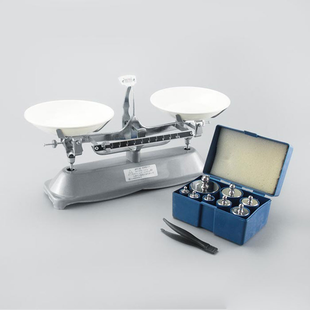 ADAMAS BETA Rack Balance Pharmaceutical Mechanical Tray Balance 100-5000g Laboratory Teaching Student Scale with Weights Tweezers