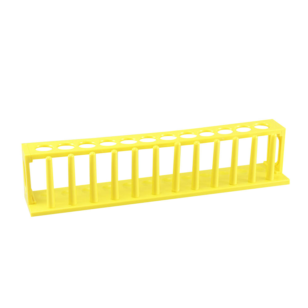 ADAMAS BETA Lab ABS Resin Plastic Test Tube Rack Detachable Laboratory Test Tube Holder with Columns 6-12 Well 22mm Hole Diameter
