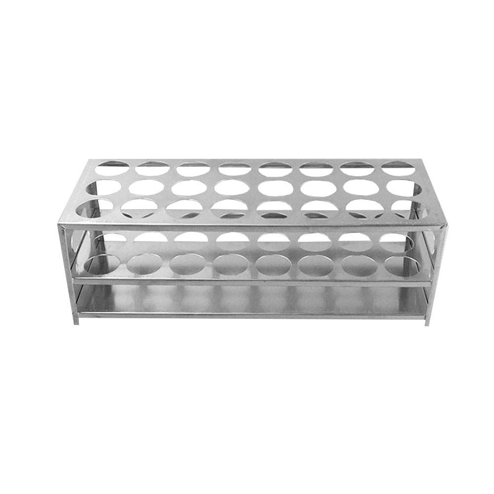 ADAMAS BETA Laboratory Test Tube Stand Aluminum Test Tube Rack Multifunctional Test Tube Holder 24-40 Well Hole Diameter 12.5-32mm