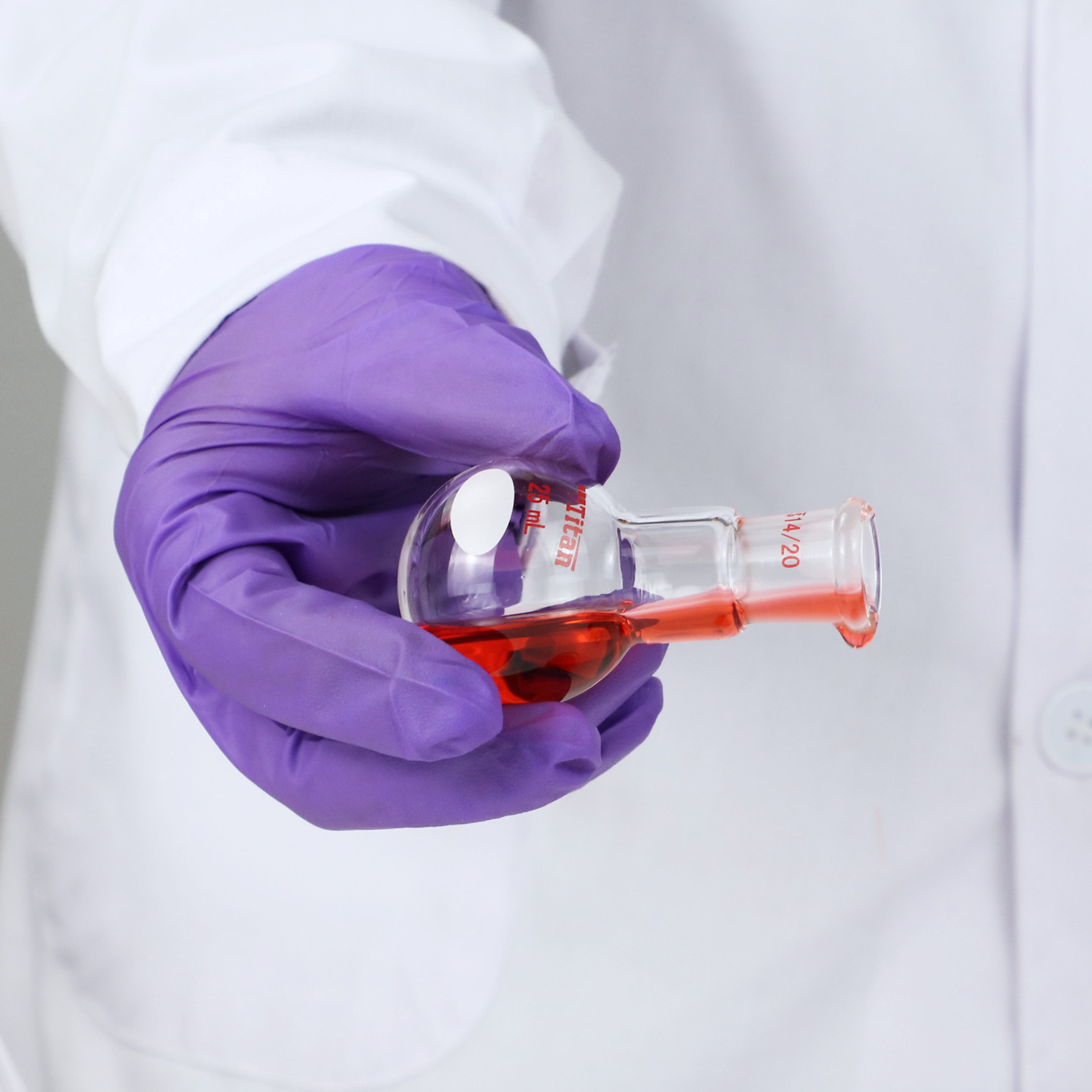 ADAMAS BETA Single Neck Round Bottom Ball Bottle Thick-Walled Clear Lab Glassware Laboratory Flasks for Heating/Reaction/Distillation Experiment