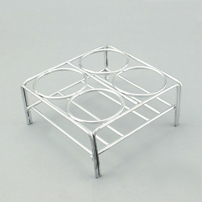 ADAMAS BETA Nickel-chromium Wire Crucible Holder 4-8 Well 36mm 45mm Diameter Laboratory Crucible Rack for Heating Distillation Experiment