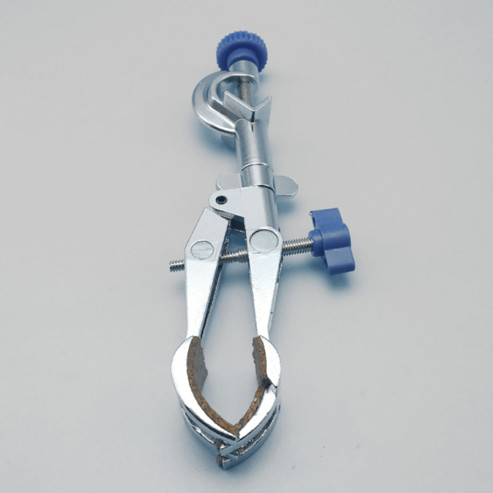 ADAMAS BETA Lab British Four Claw Clamp Alloyed Painted with Top Wire European Four Claw Clip for Laboratory Flask/Condenser Tube/Burette