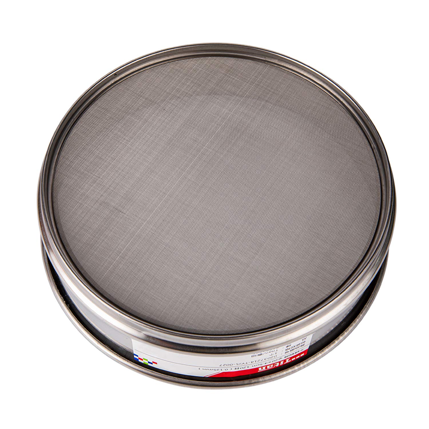 Adamas-Beta φ20×4.5cm 150 Mesh 304 Stainless Lab Sieves Economy Test Sieve 304 Stainless Steel Wire Cloth（0.1mm）…