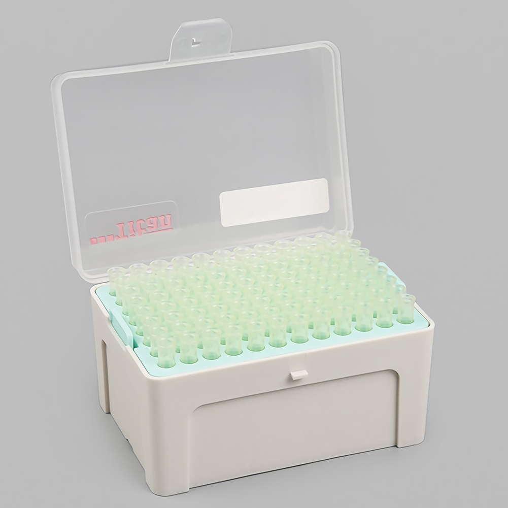ADAMAS-BETA Laboratory PP Disposable Pipette Tips with Plastic Box 10-1250ul Pipettes Ordinary/Low Adsorption Sterilized Long Suction Tips
