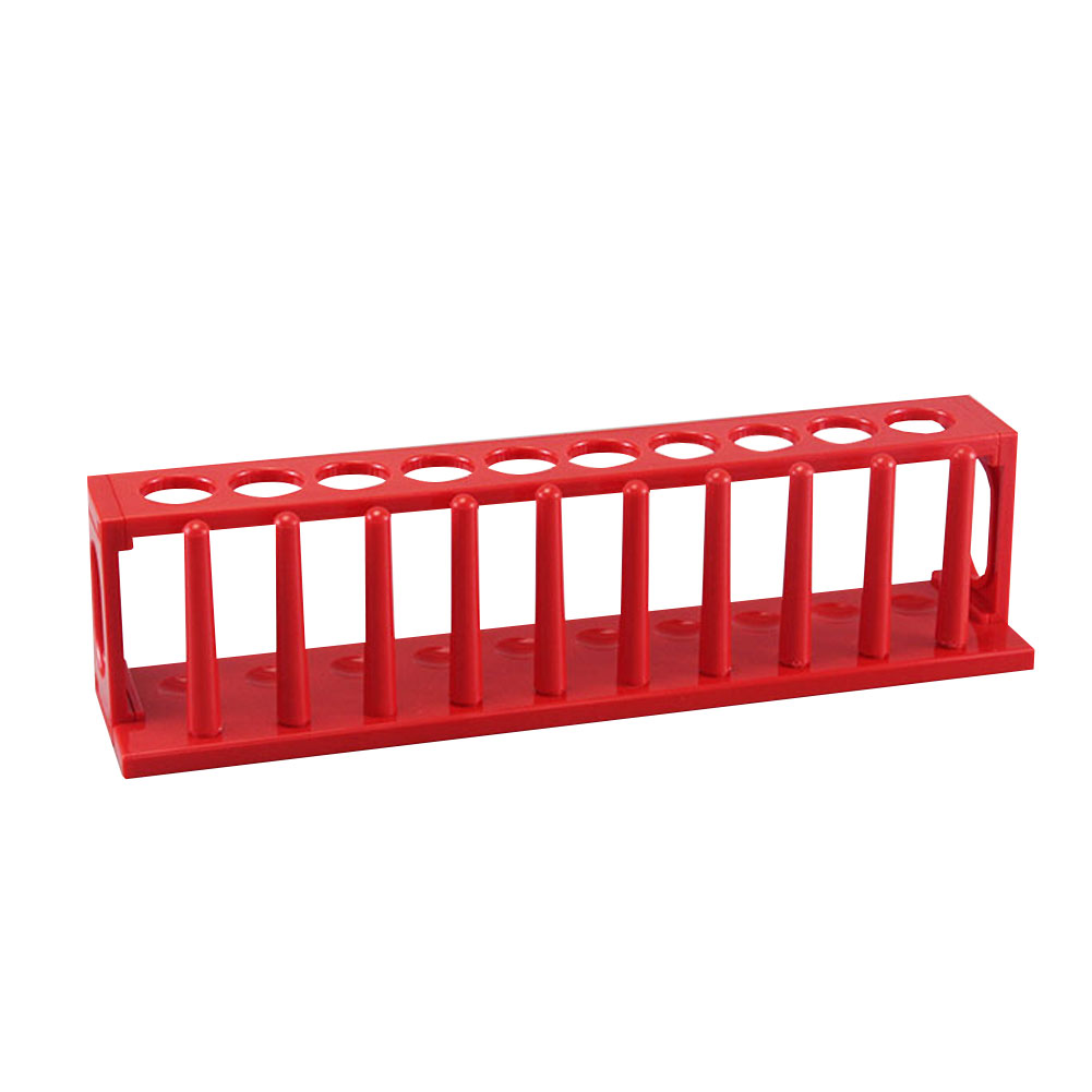 ADAMAS BETA Lab ABS Resin Plastic Test Tube Rack Detachable Laboratory Test Tube Holder with Columns 6-12 Well 22mm Hole Diameter