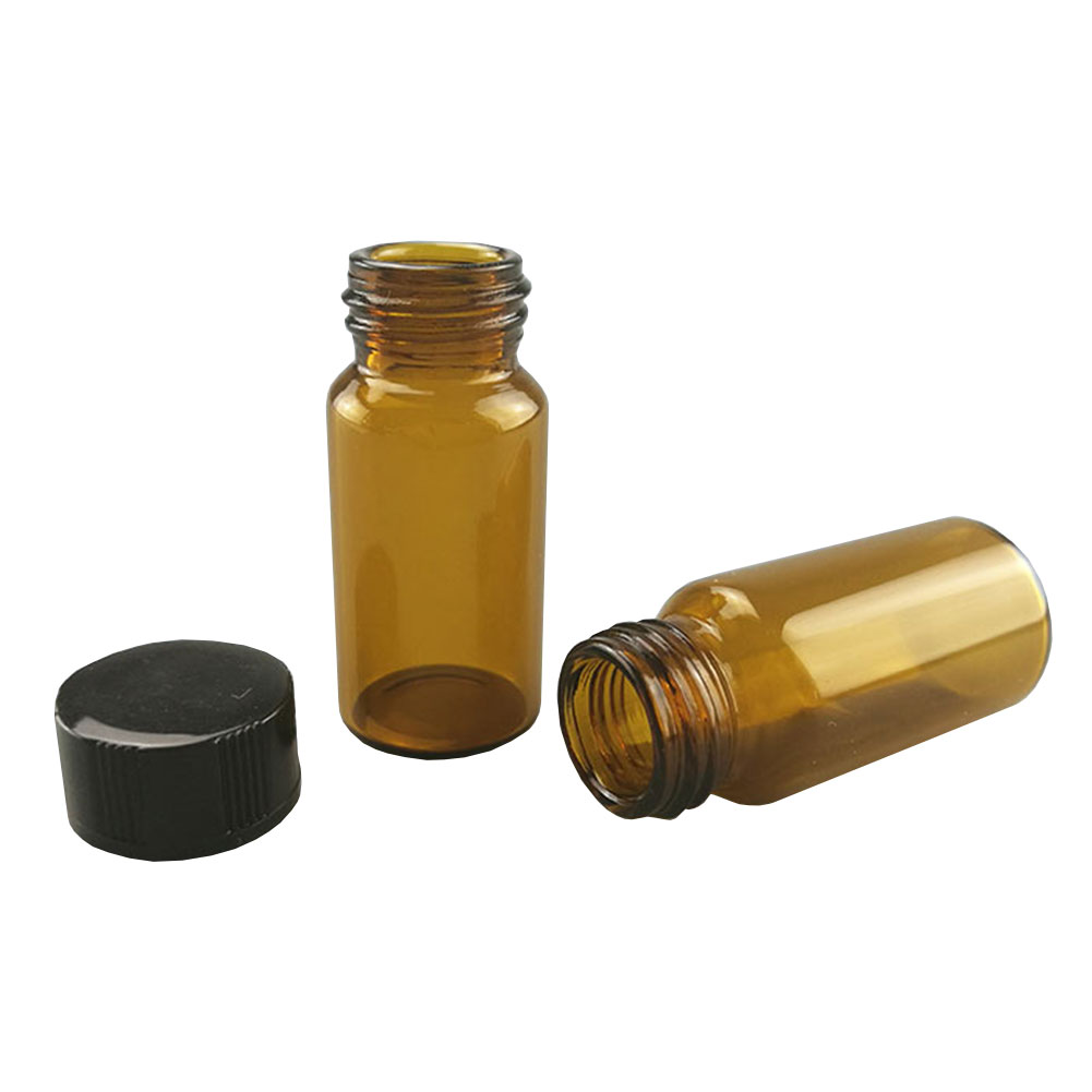 ADAMAS BETA Wholesale Laboratory Sample Bottles PP Cover with PE Gasket 2-120ml Brown/Transparent Glass Reagent Storage Bottle Lab Vials