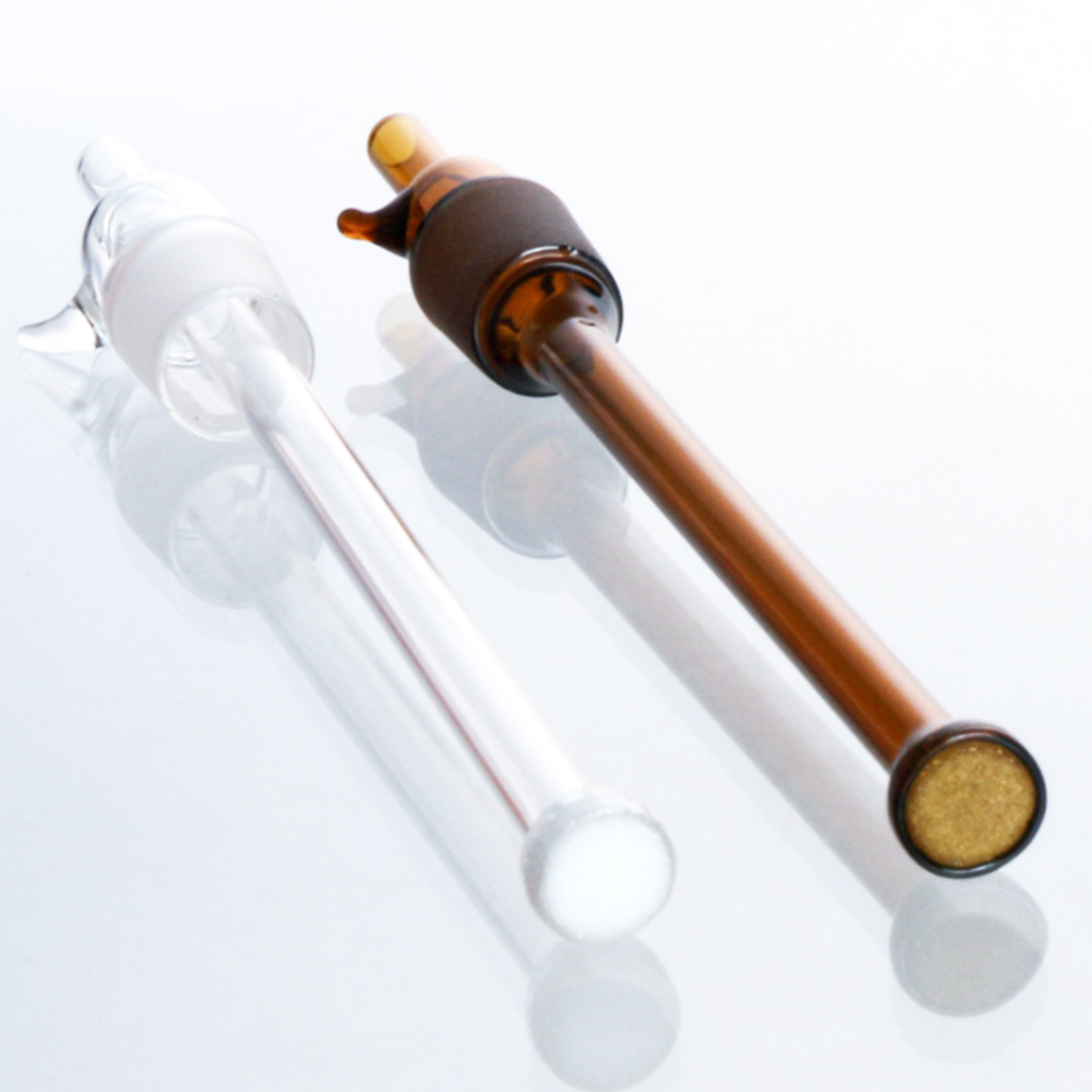 ADAMAS BETA Bubbling Absorption Bottle Grinding Mouth Sand Core Laboratory Air Sampling Tube Glass Absorption Tubes 10-125ml