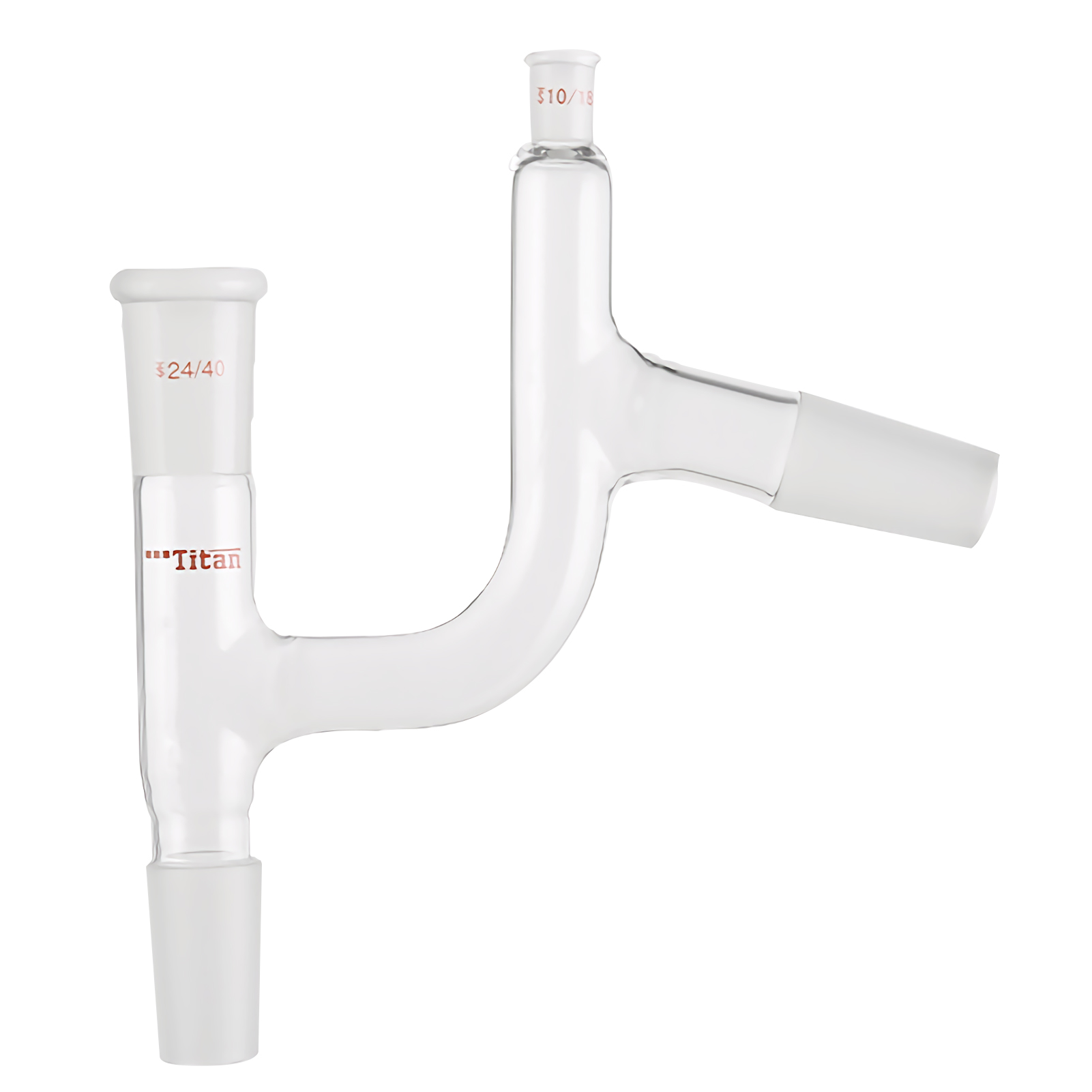 ADAMAS BETA Fractionation Head 4-Grinding Mouth Fractionation Connector Laboratory Glass Joint Standard Thermometer Distillation Experiment