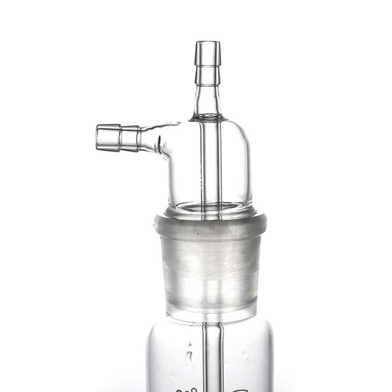 ADAMAS BETA Impact Glass Absorption Bottle 10-250ml Graduated Grinding Mouth Laboratory Impact Absorber Sampling Bottle