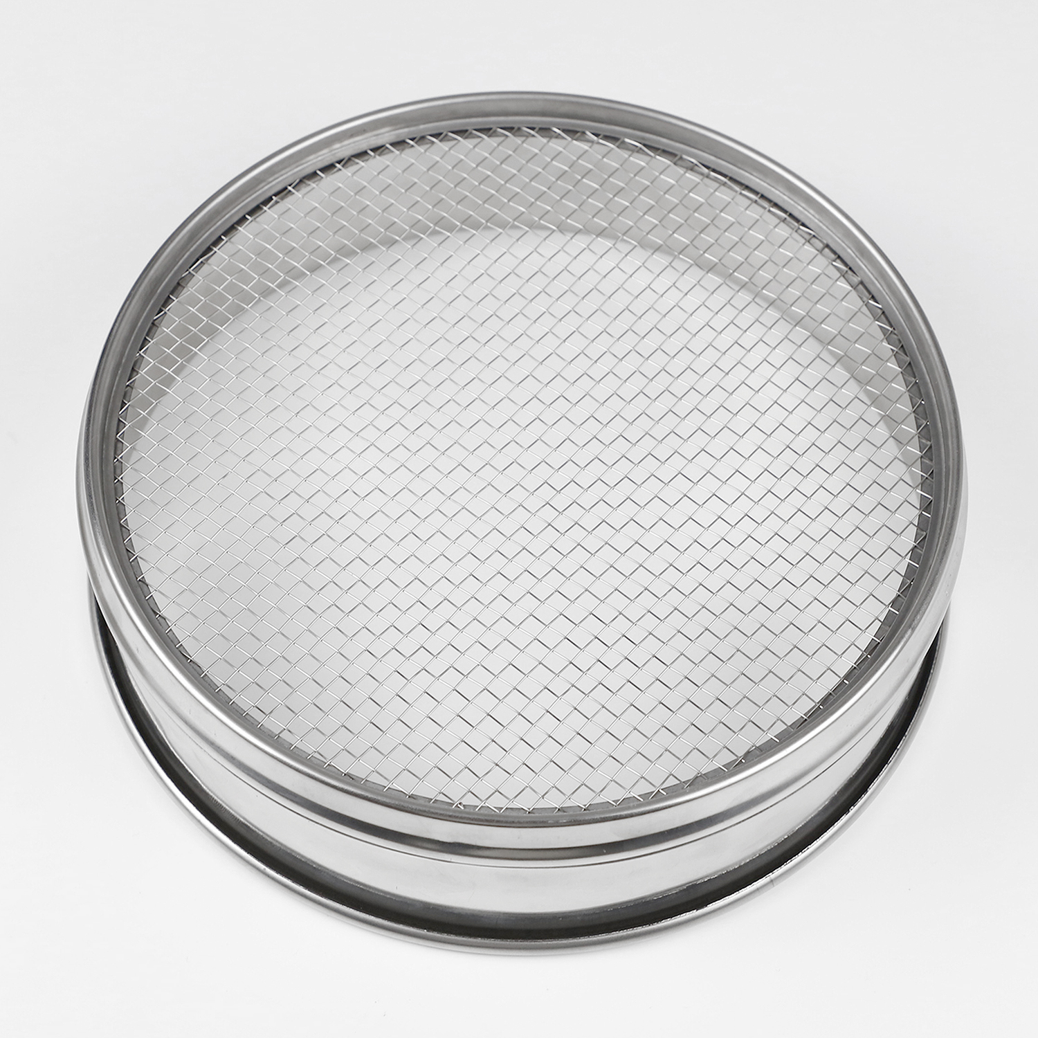 ADAMAS-BETA Laboratory Stainless Steel Mesh Screen Filter Lab Sieve 20cm*4.5cm 5-2800 Mesh for Seeds Hierarchical Filtering