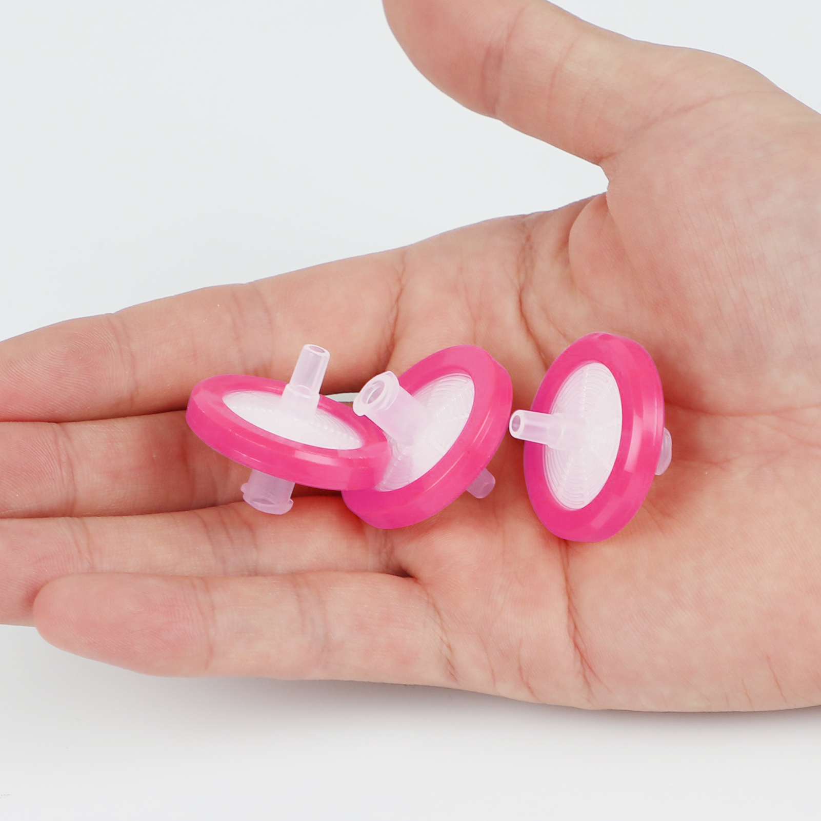 ADAMAS-BETA 15-100pcs PP Sterilized Needle Filter 0.22um 0.45um MCE Disposable Individual Package Syringe Filter Lab Experiment Accessories