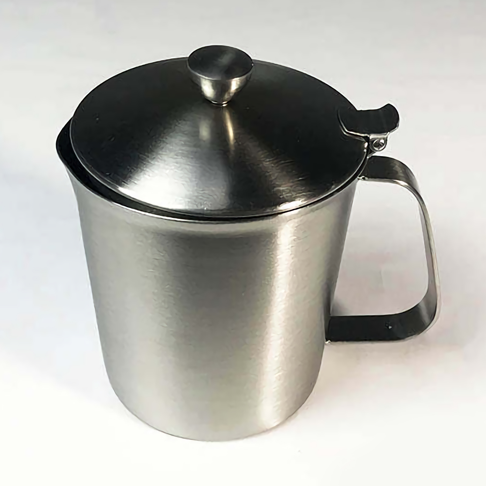 ADAMAS-BETA 304 Stainless Steel Measuring Cup Graduated Laboratory Beaker with Handle Olecranon Outlet 350-2000ML Large Capacity
