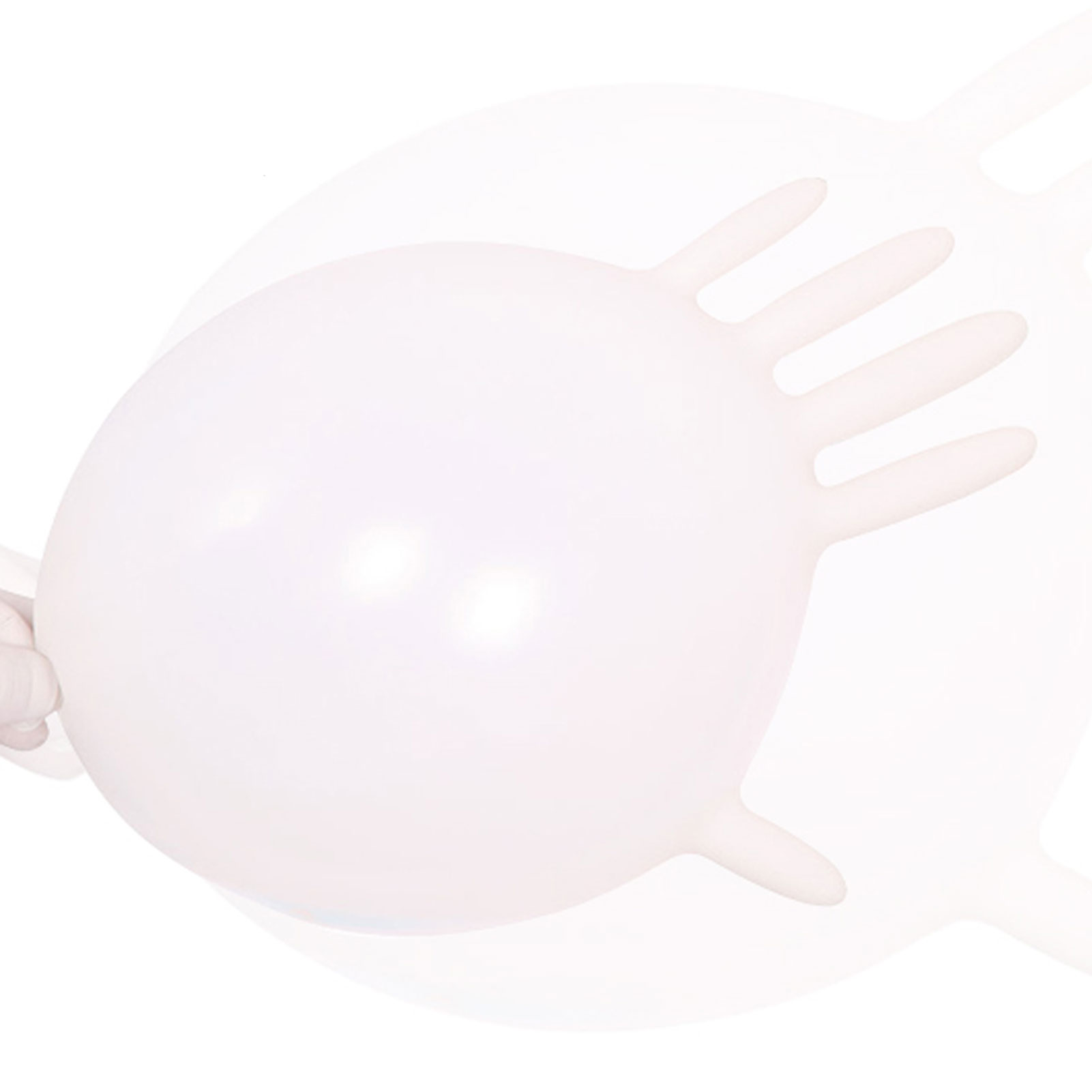 ADAMAS BETA Wholesale 100pcs/Box Single-use Coated Powder Free Natural Latex Gloves Non Sterilized Waterproof Laboratory Protective Gloves