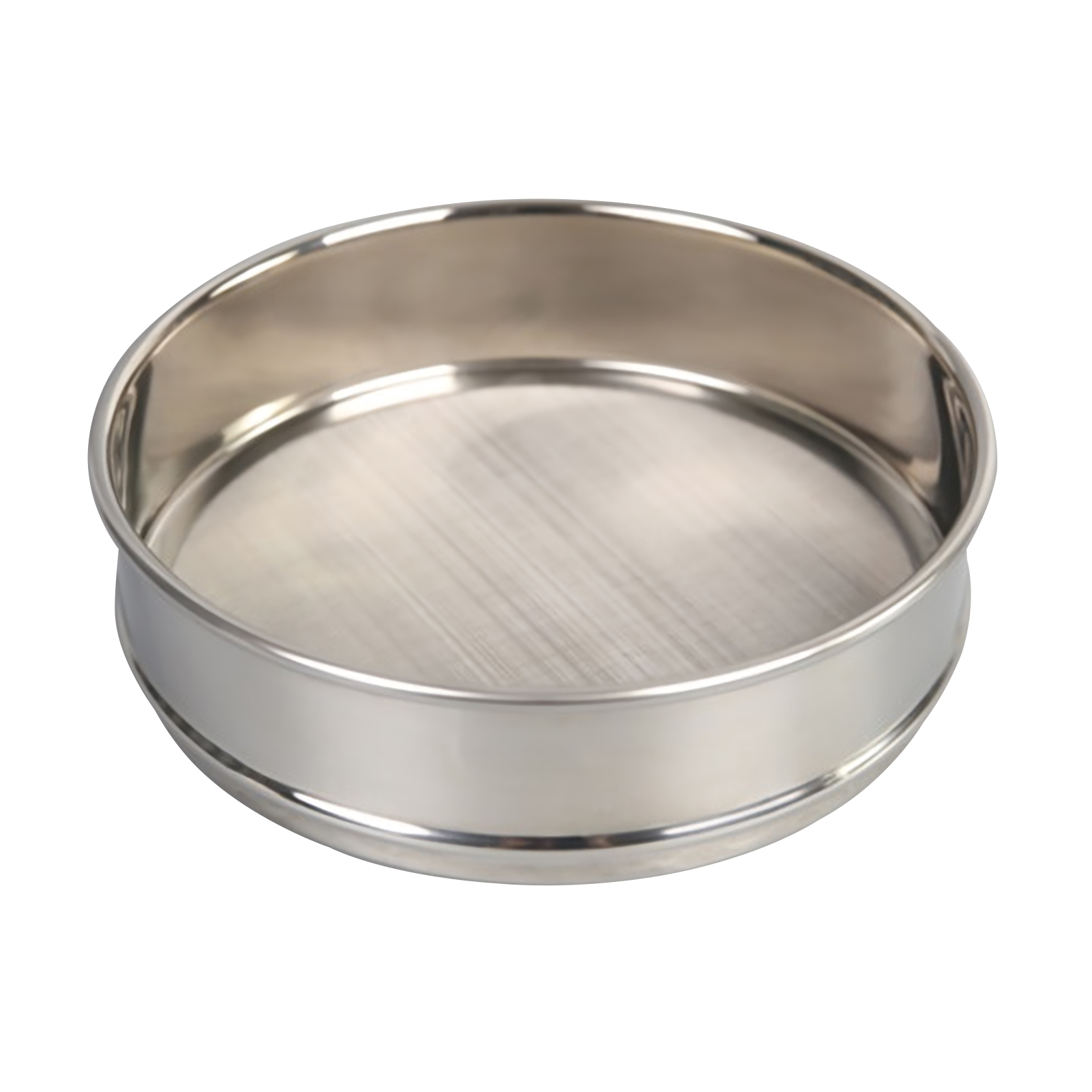 ADAMAS-BETA Lab Sieve 304 Stainless Steel Standard Sieve 20*5cm 6-100 Mesh Laboratory Powder/Particle Screening Filter Screen Soil Strainer