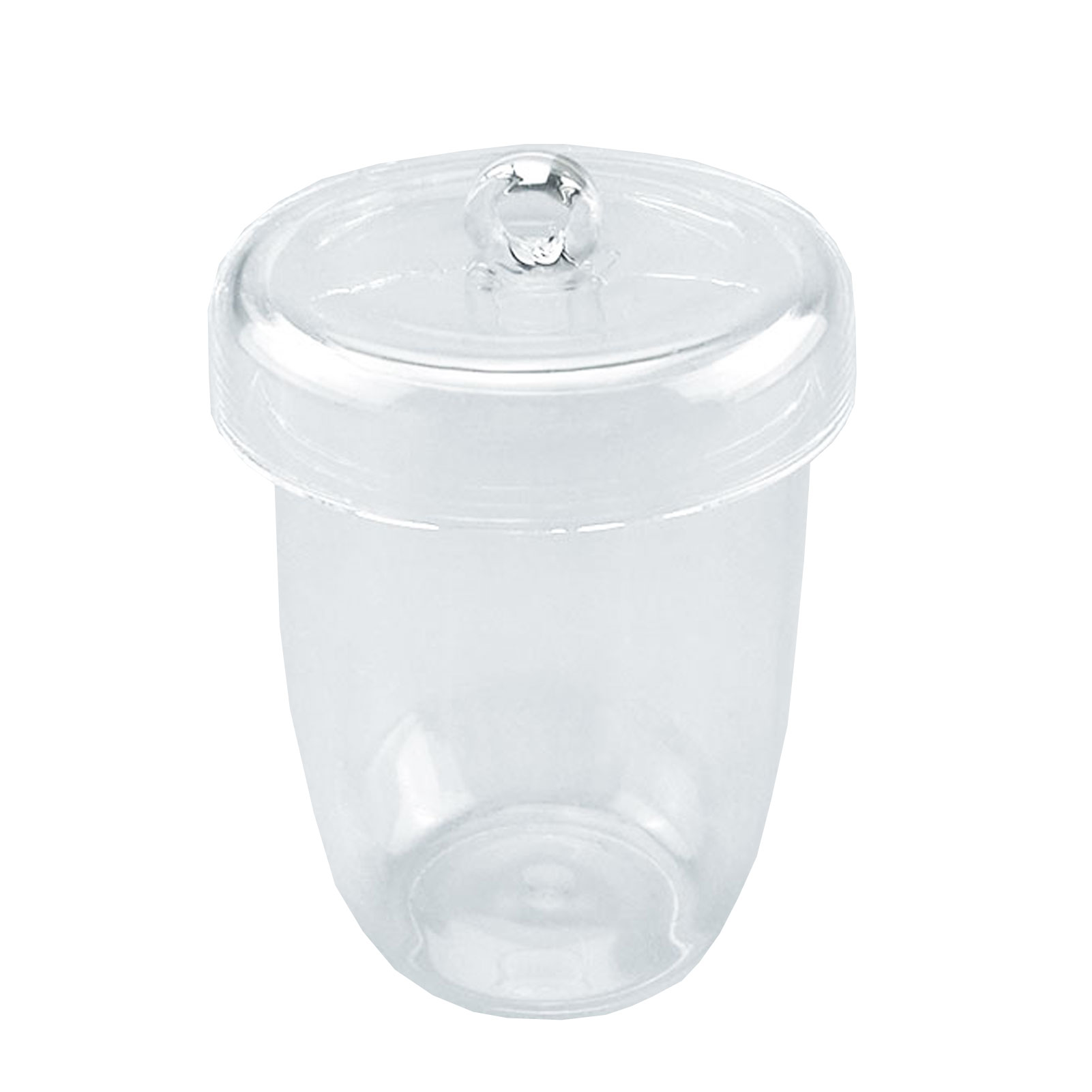 ADAMAS BETA Lab Quartz Crucible with Cover 5-150ml for Laboratory Solvent Eevaporation/Crystallization Experiments