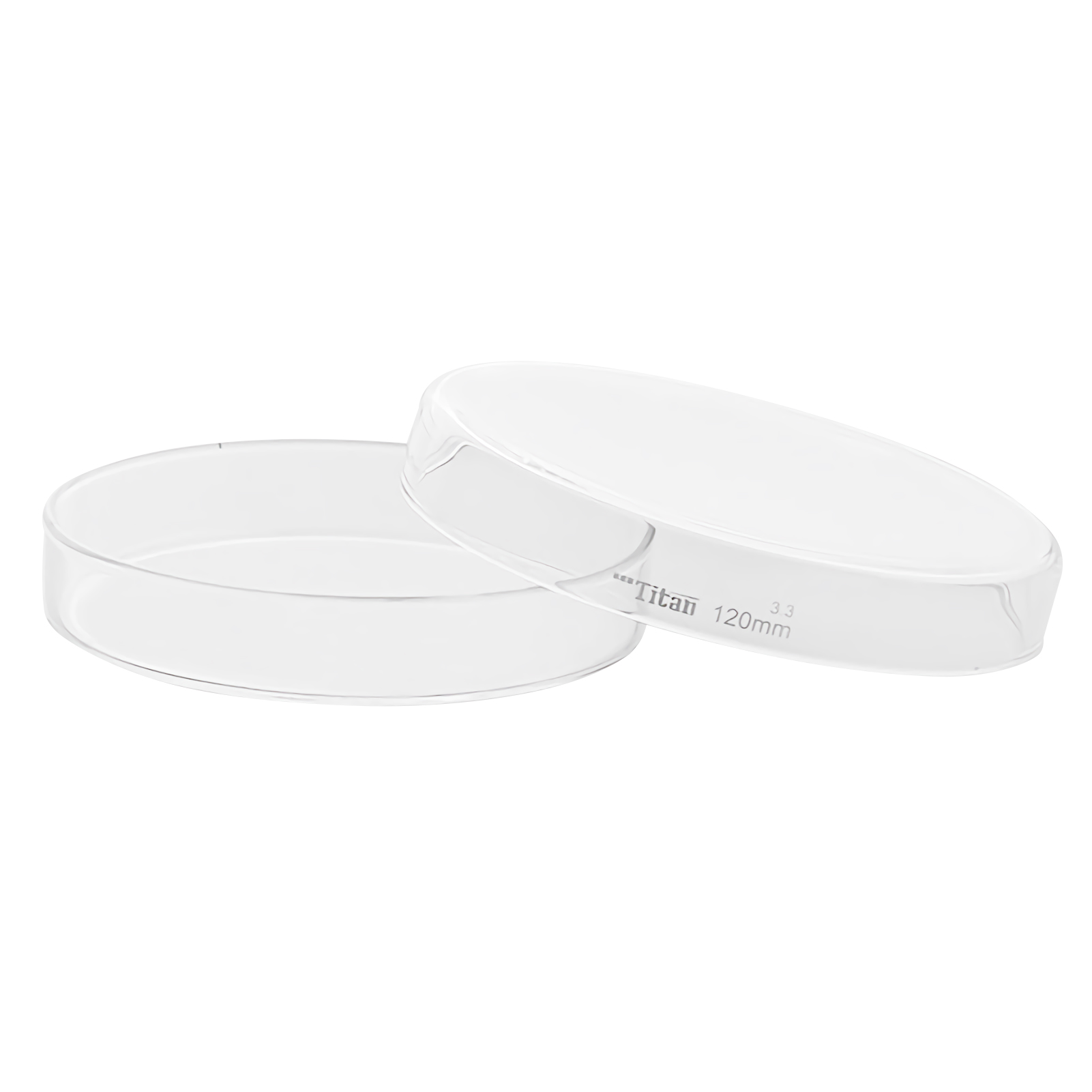 ADAMAS BETA Biological Laboratory High Borosilicate Glass Petri Dish with Cover Lab Microbial/Bacteria Cell Culture Dishes Diameter 60-200mm