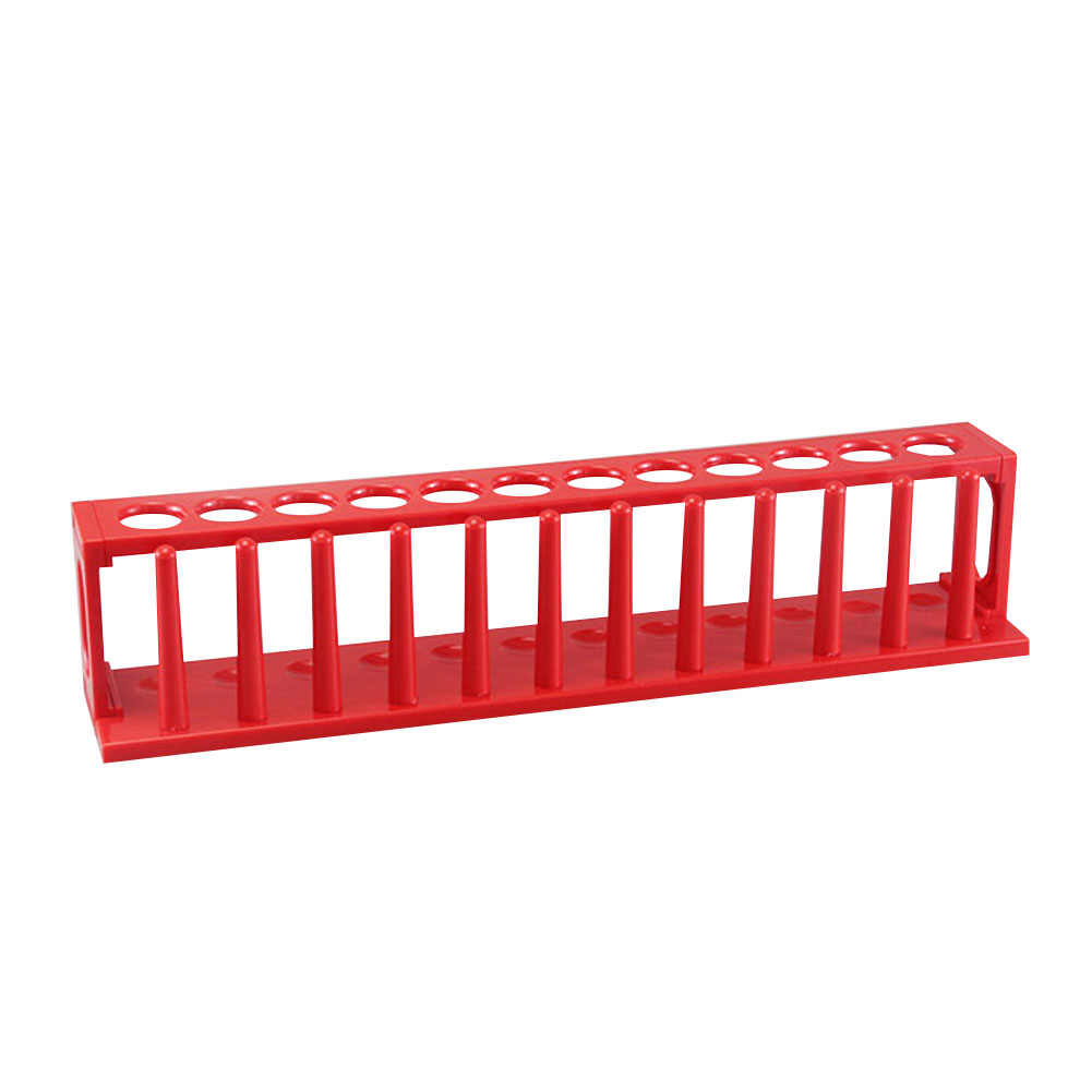 ADAMAS BETA Lab ABS Resin Plastic Test Tube Rack Detachable Laboratory Test Tube Holder with Columns 6-12 Well 22mm Hole Diameter