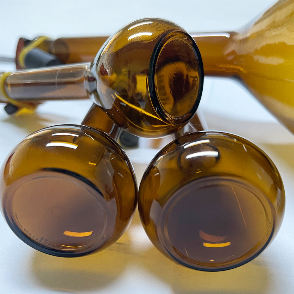 ADAMAS BETA Volumetric Flask with Stopper Amber 5-2000ml Lab Glassware Laboratory Long Neck Reagent Storage Bottle Glass Plug