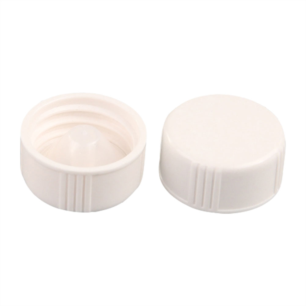 ADAMAS-BETA Universal Bottle Cap Screw Mouth Standard Mixed Resin Cover with V-shaped LDPE Inner Plug Laboratory Reagent Bottle Sealing Caps