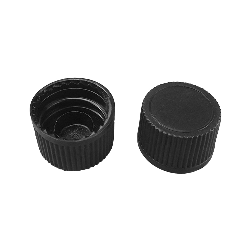 ADAMAS-BETA Lab Universal Bottle Cap PP Plastic Screw Mouth Standard Mixed Resin Cover with U-shaped LDPE Inner Plug/PE PTFE Gasket Sealing Caps