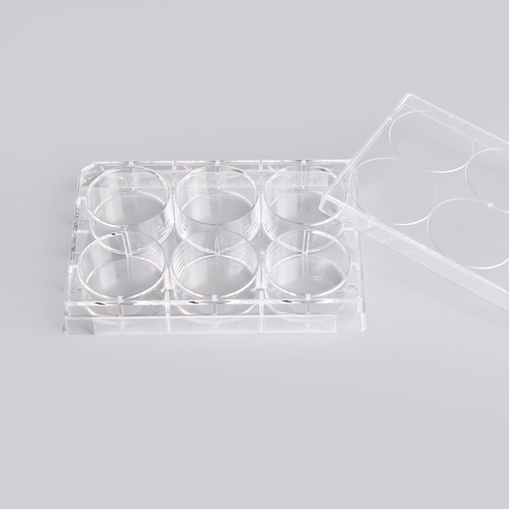 ADAMAS-BETA Cell Culture Plate 6-96 Well Flat Bottom TC Sterile Transparent Laboratory Microbial Plastic Culture Plate for Adherent Culture