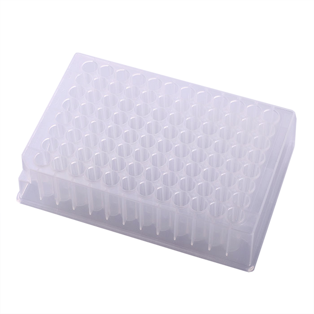 ADAMAS BETA Deep Hole Plate Laboratory Supplies 96 Wells Sample Clear PP Plastic High Capacity Collect Store Bacteria Culture Plate