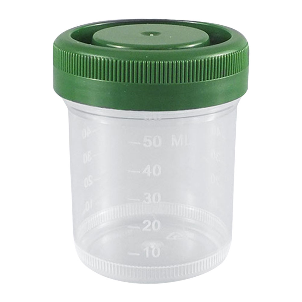 ADAMAS BETA Wholesale PP Plastic Sampling Cup with Screw Cover 40-500ml Non-sterile Repeatable Laboratory Reagent Storage Cups